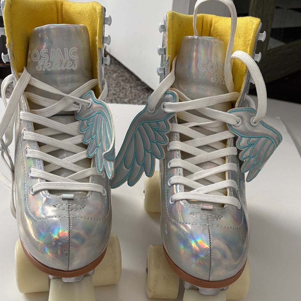 Women's Holographic Roller Skates